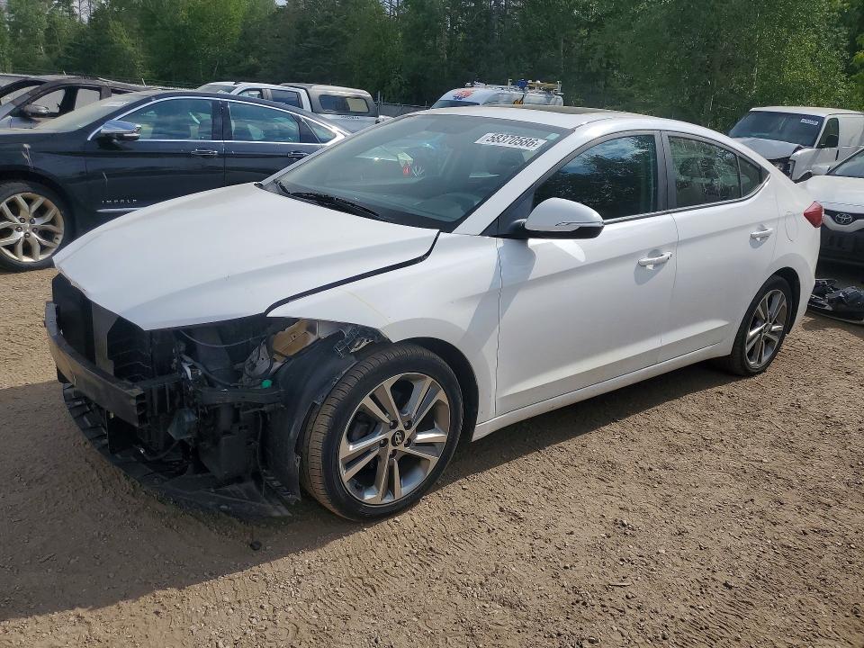 Auction sale of the 2017 Hyundai Elantra, vin: KMHD84LF8HU132313, lot number: 58370586