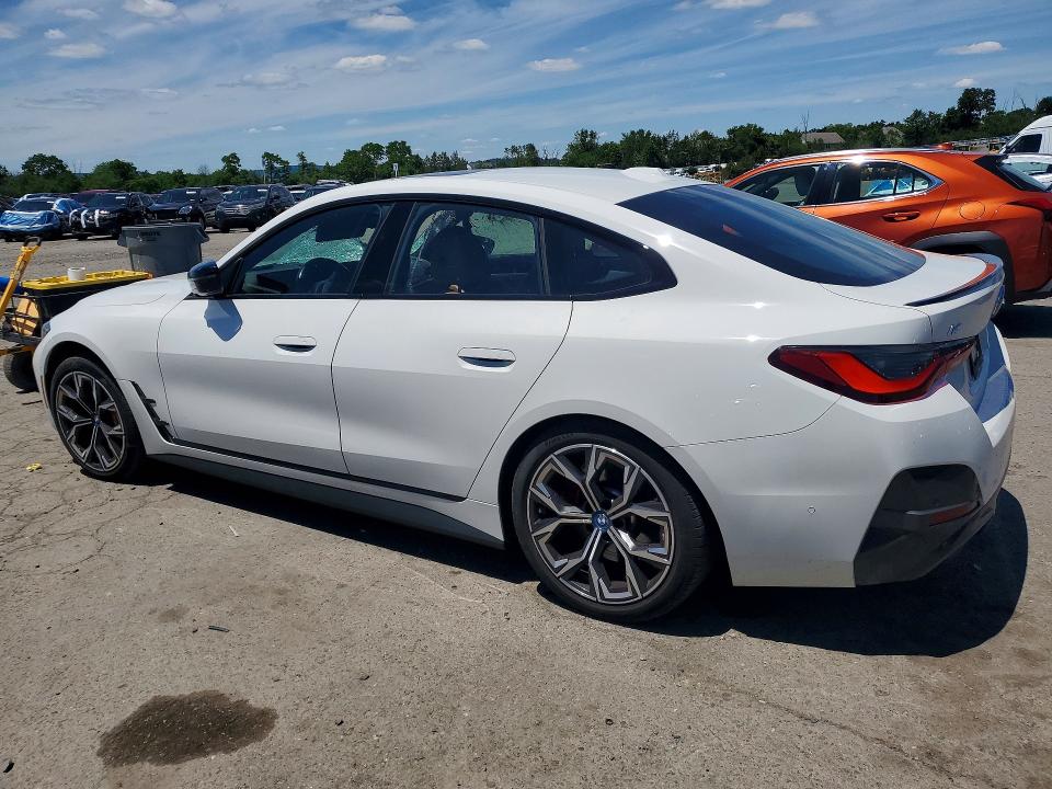 2024 Bmw I4 მანქანა იყიდება აუქციონზე, vin: WBY43AW04RFR71887, აუქციონის ნომერი: 57319346