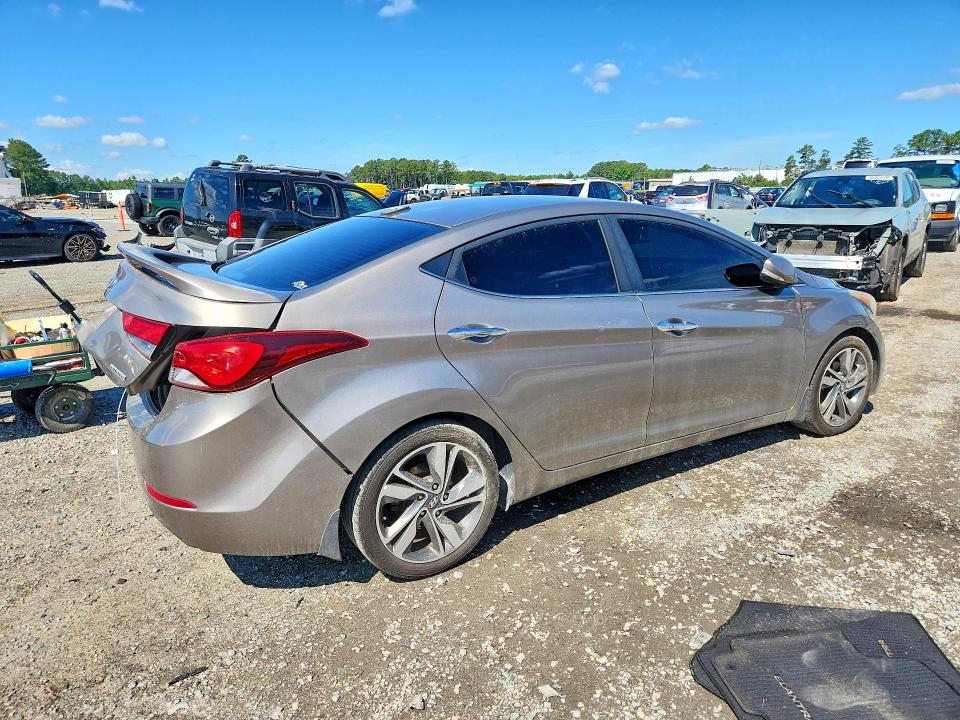 2016 Hyundai Elantra მანქანა იყიდება აუქციონზე, vin: 5NPDH4AEXGH657011, აუქციონის ნომერი: 56138076