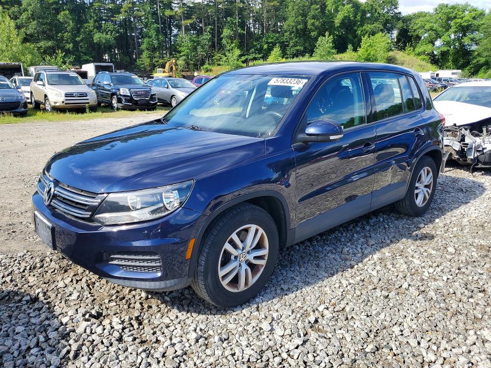 Aukcja sprzedaży 2013 Volkswagen Tiguan, vin: WVGBV3AX2DW072226, numer aukcji: 57833236