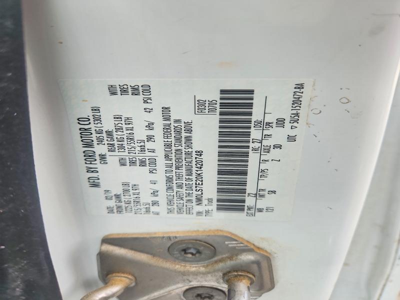 Aukcja sprzedaży 2019 Ford Transit Connect, vin: NM0LS7E20K1420748, numer aukcji: 58399706