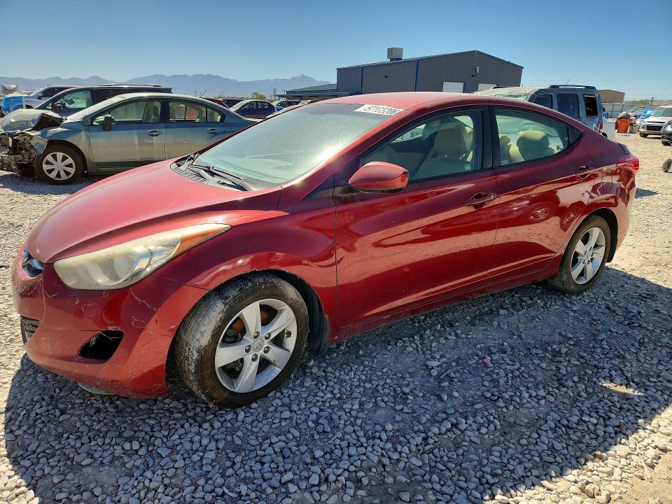 57165206 :رقم المزاد ، 5NPDH4AE8DH212987 vin ، 2013 Hyundai Elantra مزاد بيع
