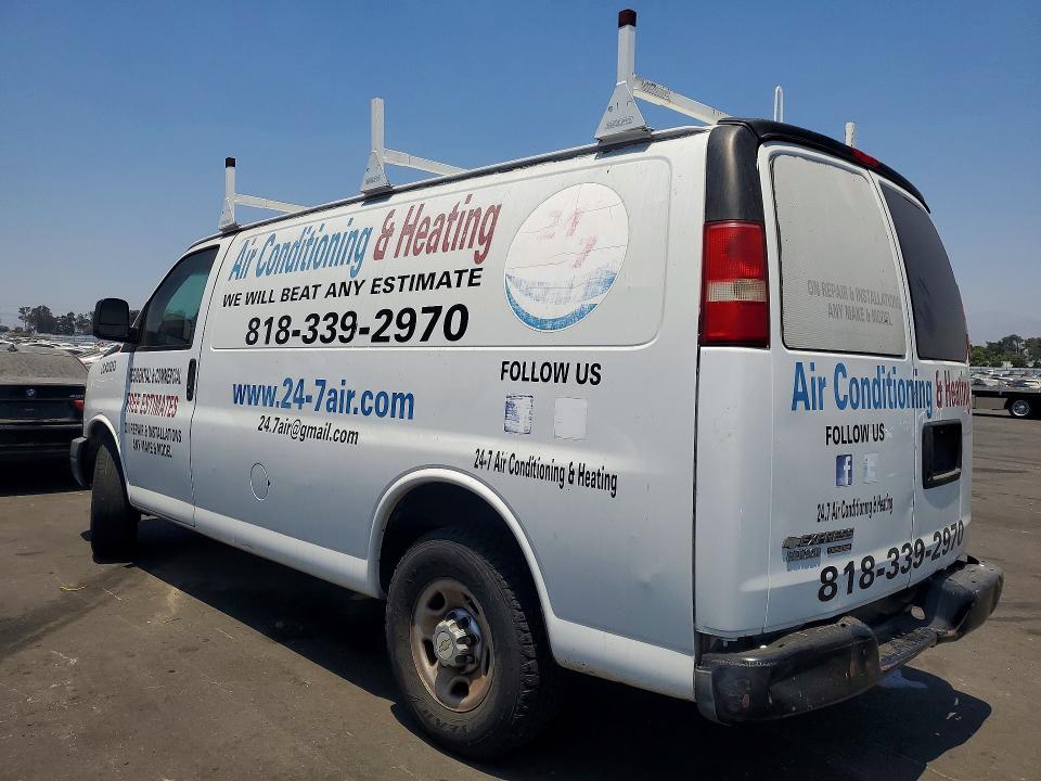2013 Chevrolet Express G2500 მანქანა იყიდება აუქციონზე, vin: 1GCWGFCA0D1131989, აუქციონის ნომერი: 58599836