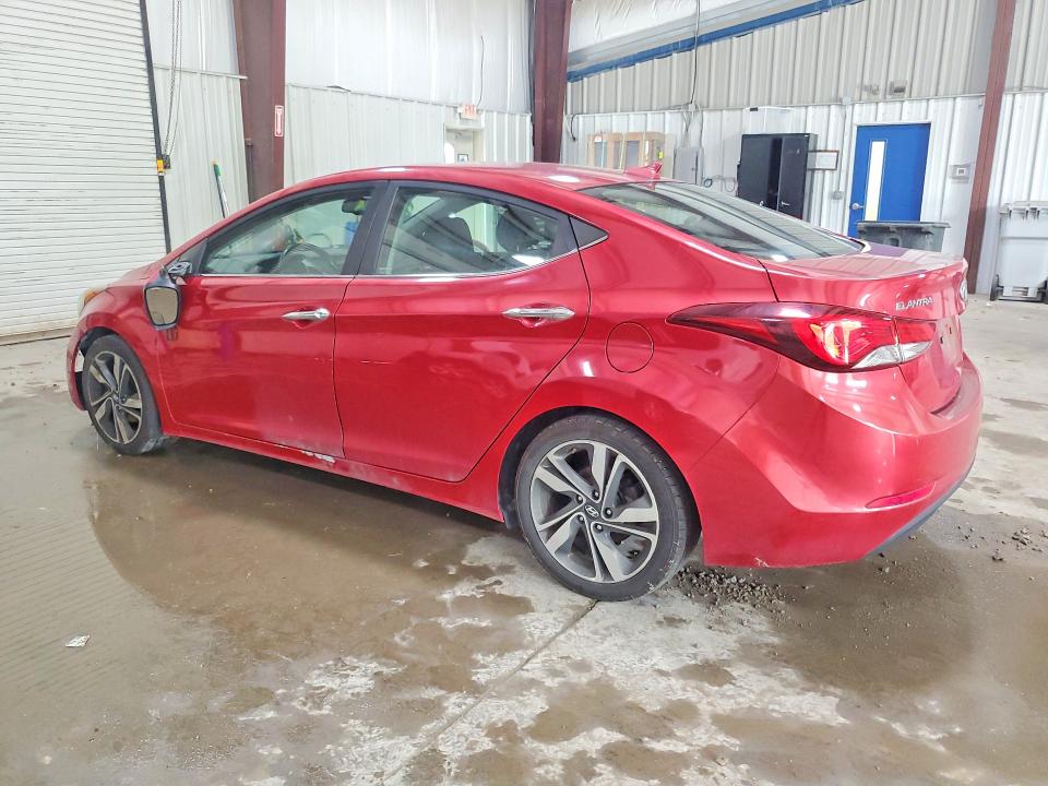 2014 Hyundai Elantra მანქანა იყიდება აუქციონზე, vin: KMHDH4AE7EU105402, აუქციონის ნომერი: 56759186
