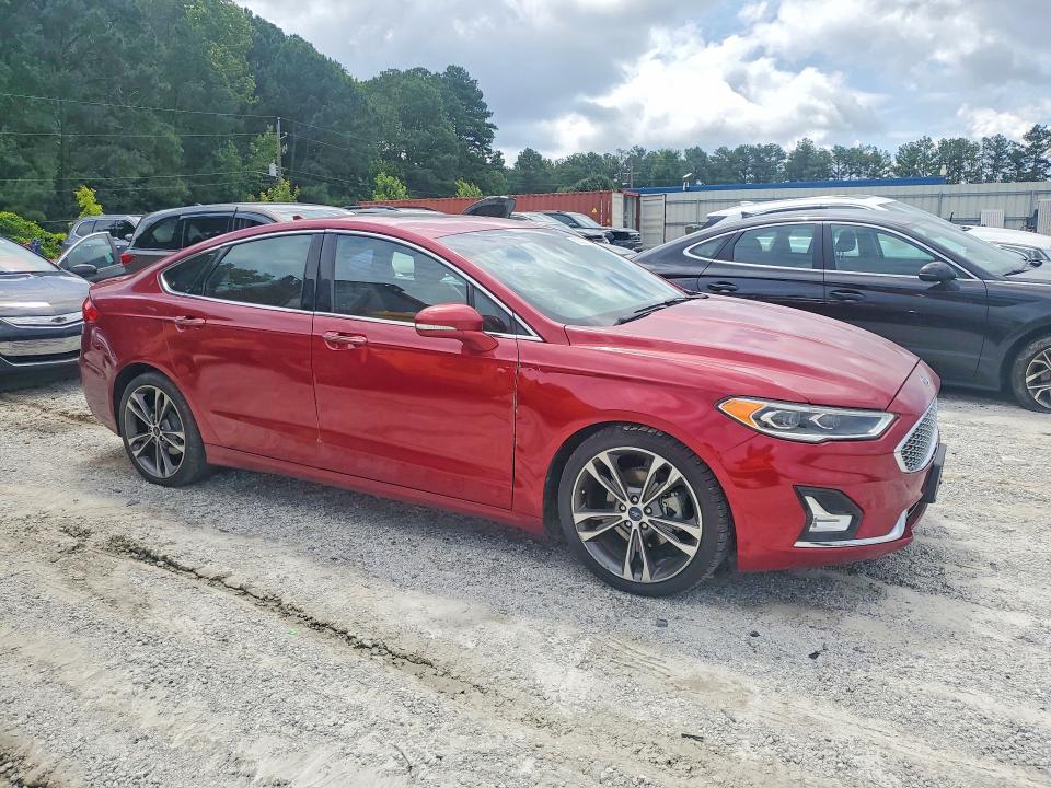 2019 Ford Fusion მანქანა იყიდება აუქციონზე, vin: 3FA6P0D92KR153180, აუქციონის ნომერი: 58308706