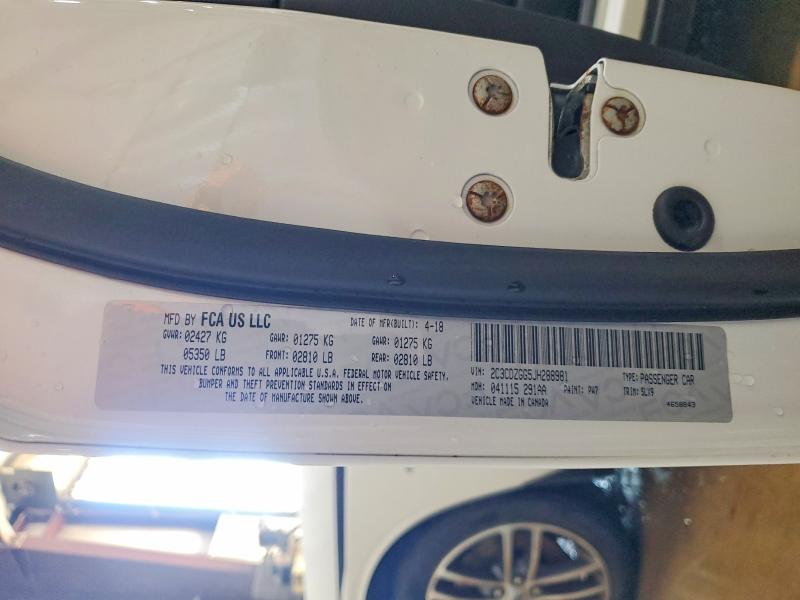 Aukcja sprzedaży 2018 Dodge Challenger, vin: 2C3CDZGG5JH288981, numer aukcji: 56477786