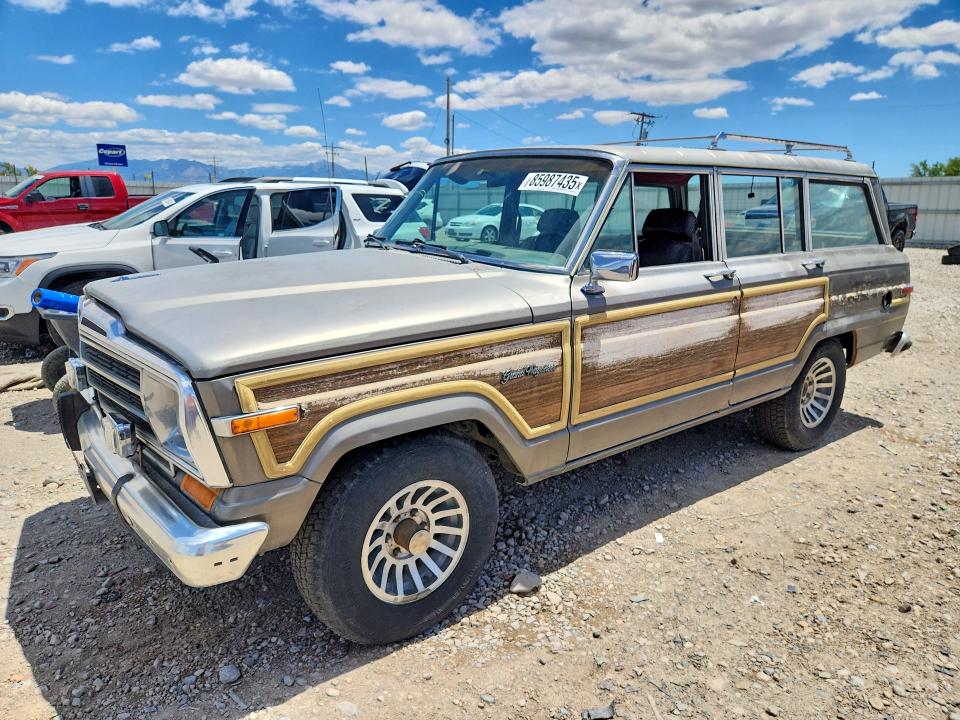 85987435 :رقم المزاد ، 1JCNJ15UXHT006109 vin ، 1987 Jeep Grand Wagoneer مزاد بيع