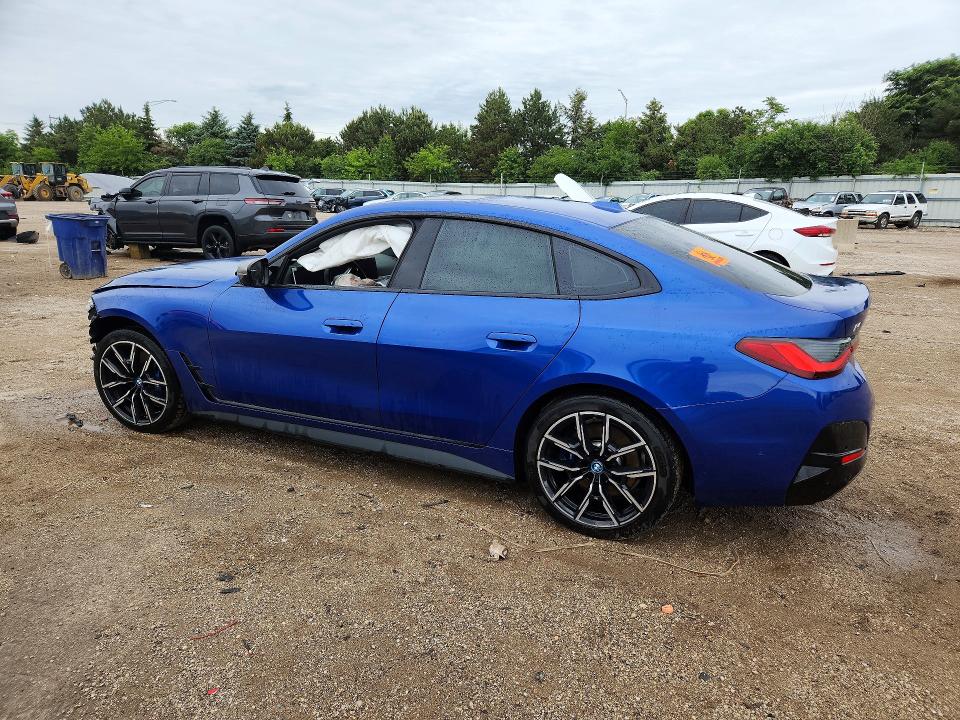 55128836 :رقم المزاد ، WBY33AW09RFR75073 vin ، 2024 Bmw I4 مزاد بيع