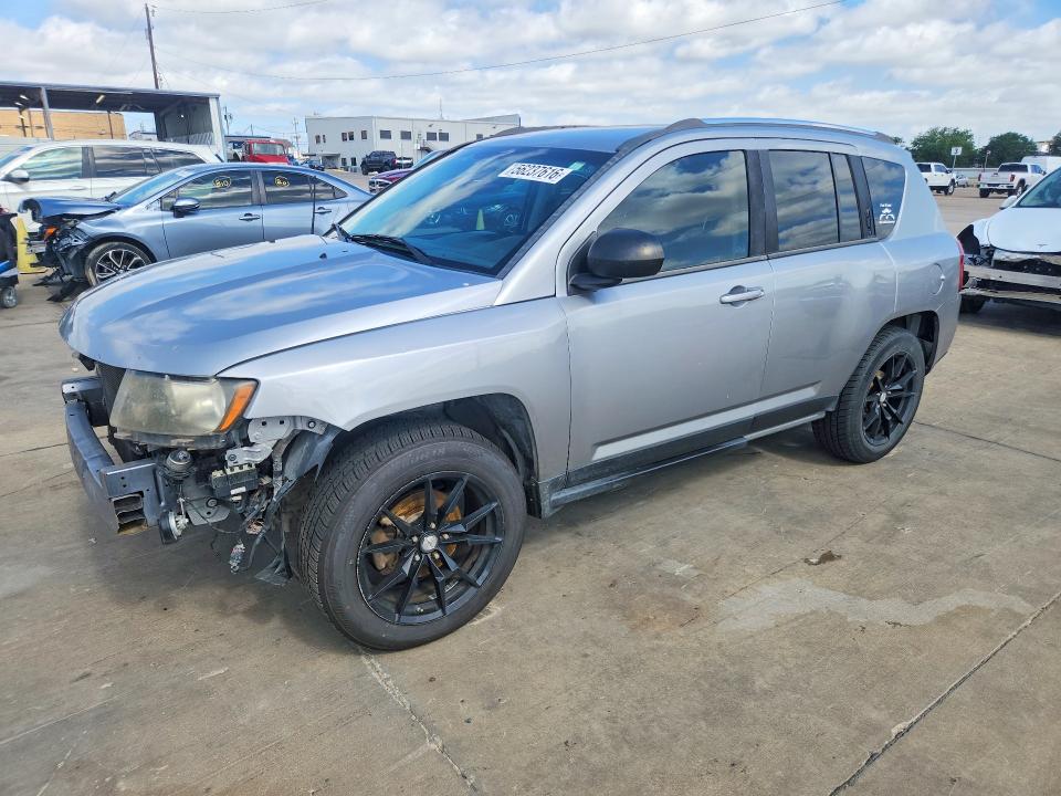 2014 Jeep Compass მანქანა იყიდება აუქციონზე, vin: 1C4NJCBBXED812683, აუქციონის ნომერი: 56237616