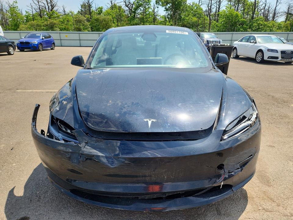 Aukcja sprzedaży 2025 Tesla Model 3, vin: 5YJ3E1EAXSF895765, numer aukcji: 56801196
