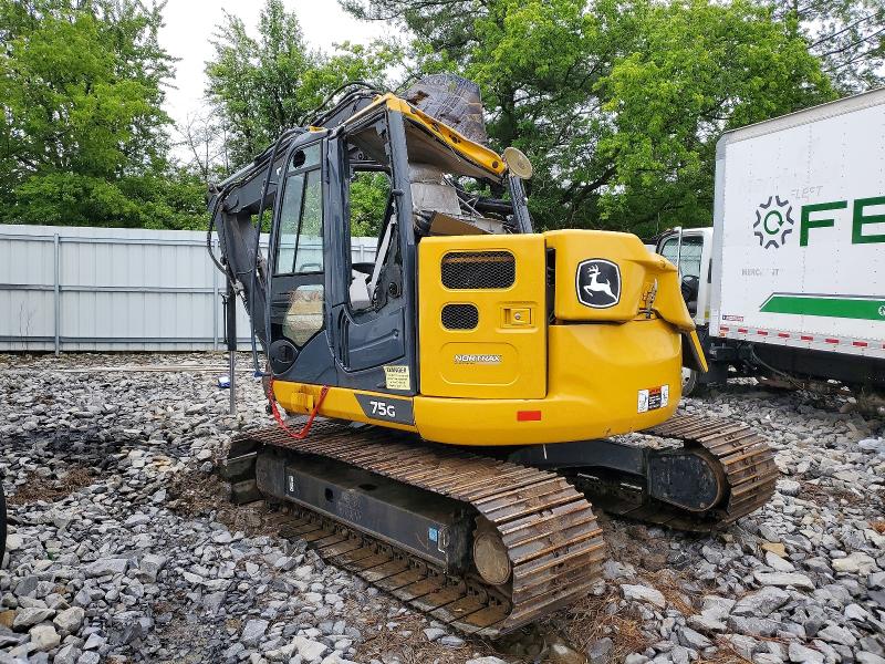 57234496 :رقم المزاد ، 1FF075GXCLJ017512 vin ، 2021 John Deere 75g مزاد بيع