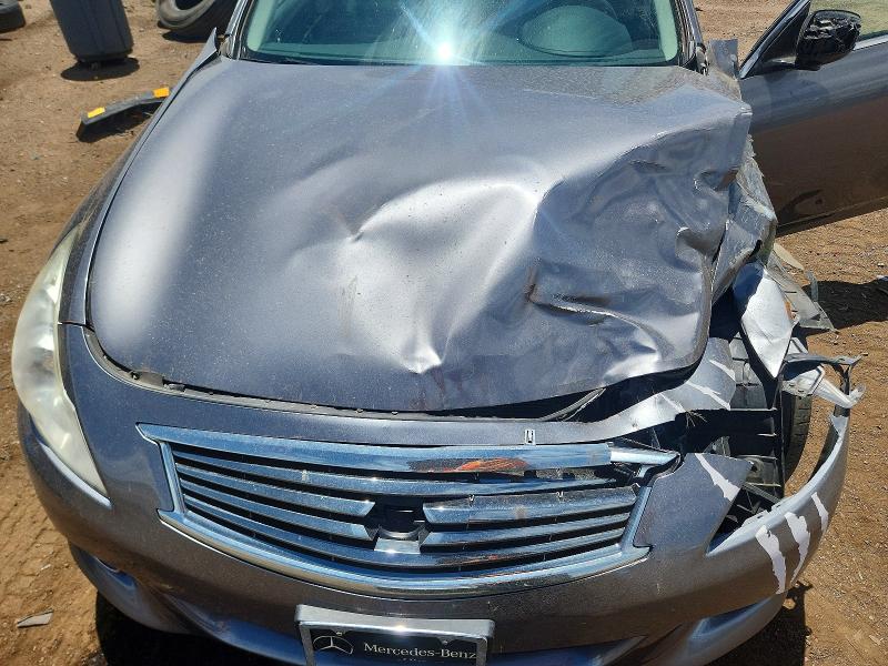 56349546 :رقم المزاد ، JN1DV6ARXCM860684 vin ، 2012 Infiniti G25 Sedan مزاد بيع