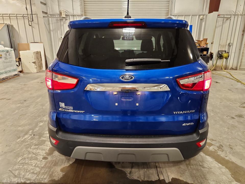 Aukcja sprzedaży 2019 Ford Ecosport, vin: MAJ6S3KLXKC299341, numer aukcji: 58047146