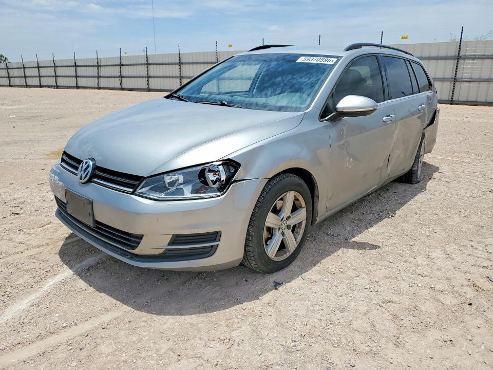 59370596 :رقم المزاد ، 3VWCA7AU5FM508875 vin ، 2015 Volkswagen Golf Sportwagen مزاد بيع