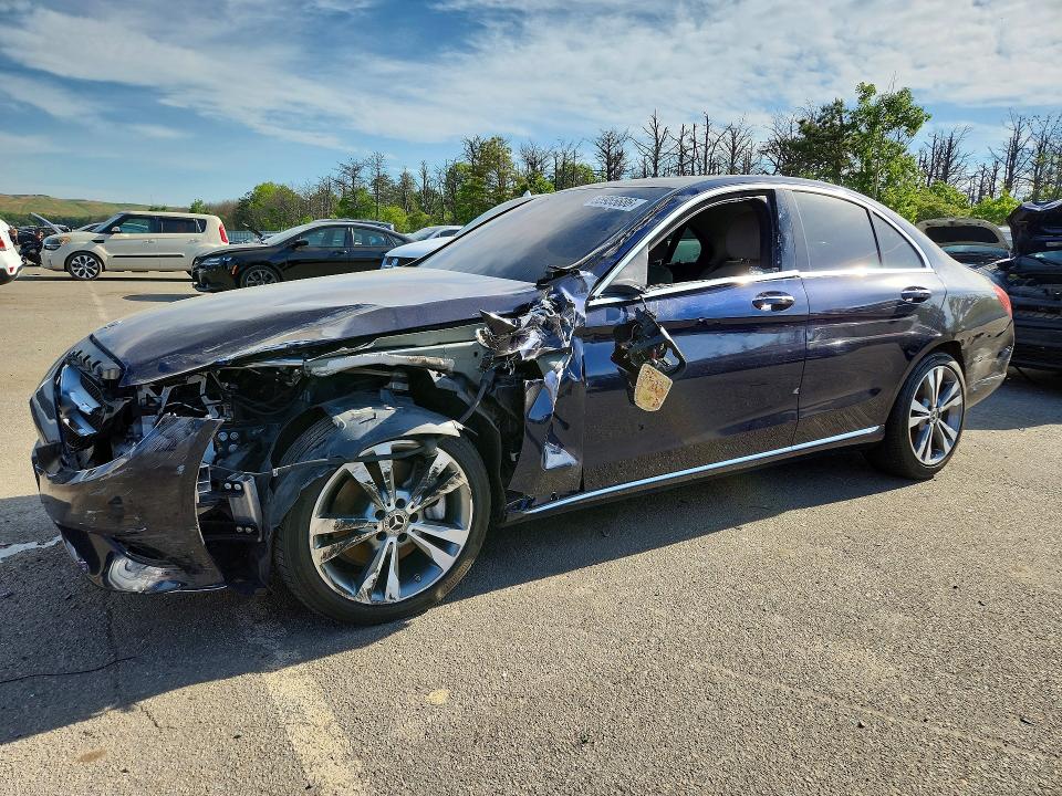 2021 Mercedes-benz C მანქანა იყიდება აუქციონზე, vin: W1KWF8EB0MR609470, აუქციონის ნომერი: 55955686