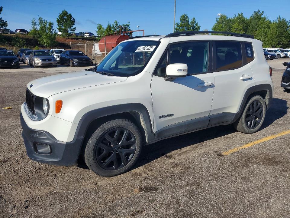 57466126 :رقم المزاد ، ZACCJABB0JPG95655 vin ، 2018 Jeep Renegade مزاد بيع