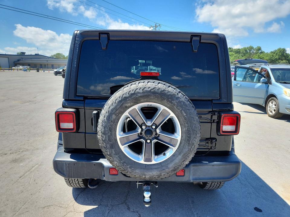 57921916 :رقم المزاد ، 1C4HJXEG4MW503063 vin ، 2021 Jeep Wrangler Unlimited مزاد بيع
