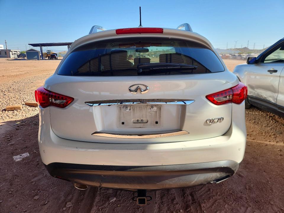 Aukcja sprzedaży 2016 Infiniti Qx70, vin: JN8CS1MW7GM750160, numer aukcji: 55630316
