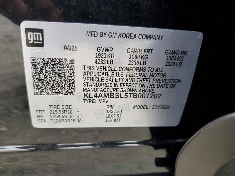 Продажа на аукционе авто 2026 Buick Encore Gx, vin: KL4AMBSL5TB001207, номер лота: 57814616