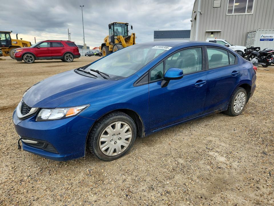 2013 Honda Civic მანქანა იყიდება აუქციონზე, vin: 2HGFB2F43DH004752, აუქციონის ნომერი: 57008306