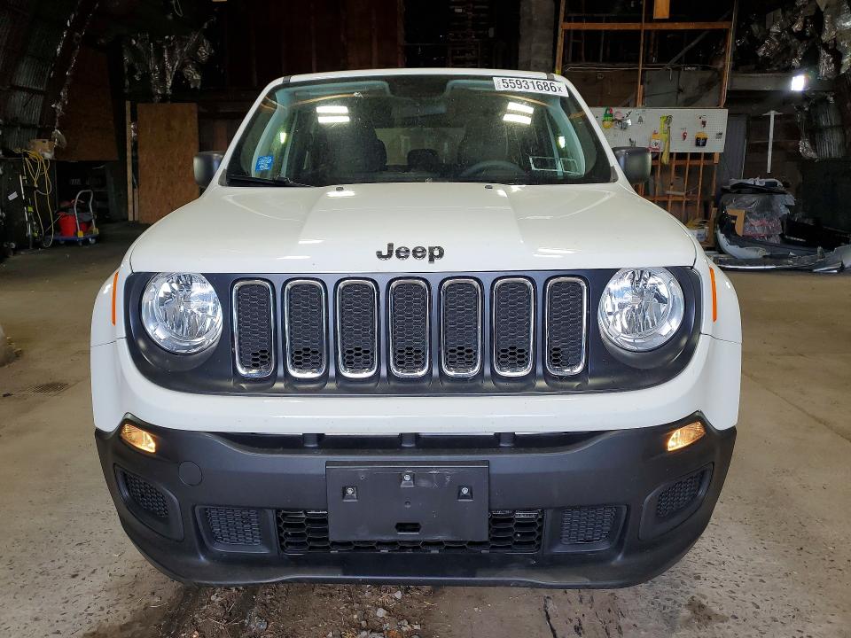 Продажа на аукционе авто 2018 Jeep Renegade, vin: ZACCJBAB8JPJ53837, номер лота: 55931686