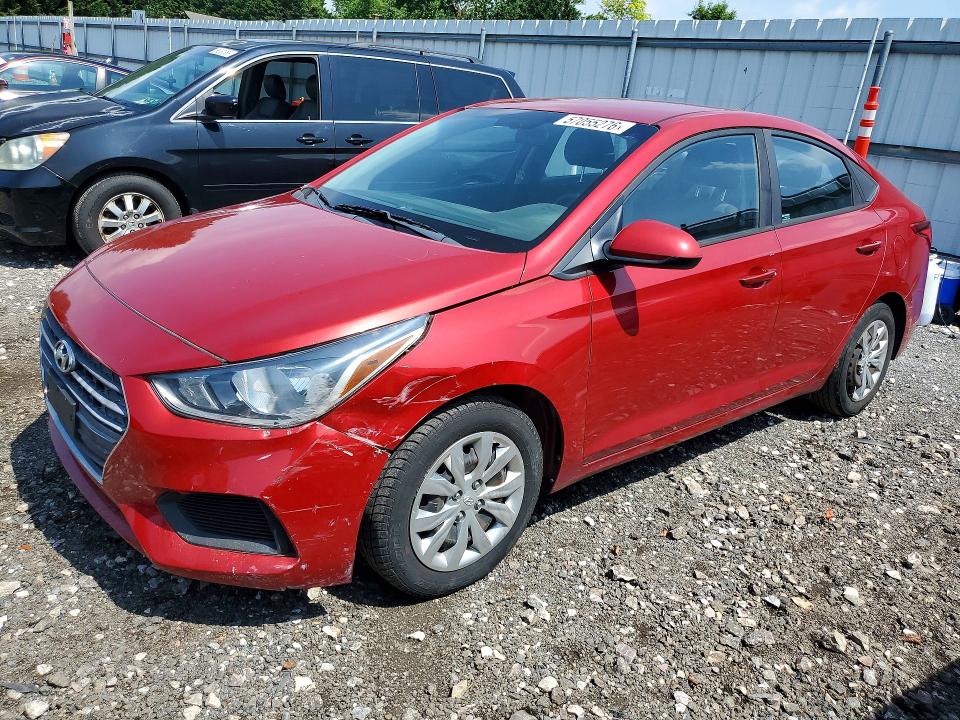 57055276 :رقم المزاد ، 3KPC24A37JE029530 vin ، 2018 Hyundai Accent مزاد بيع