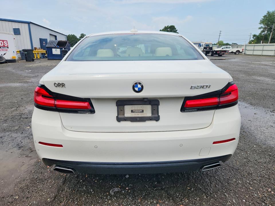 57949406 :رقم المزاد ، WBA53BH06NCL01985 vin ، 2022 Bmw 530 مزاد بيع