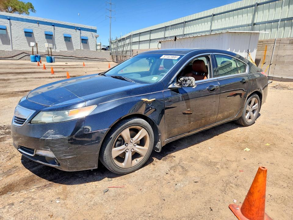 57767006 :رقم المزاد ، 19UUA9F50CA000411 vin ، 2012 Acura Tl مزاد بيع