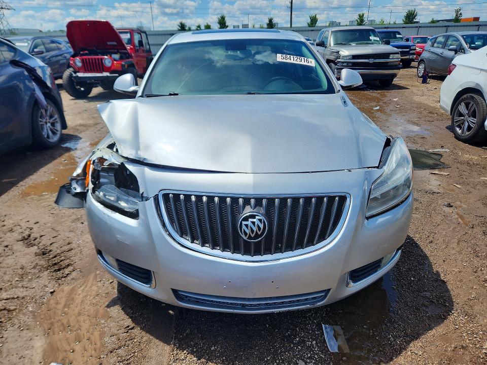2012 Buick Regal მანქანა იყიდება აუქციონზე, vin: 2G4GS5ER7C9150058, აუქციონის ნომერი: 58412916