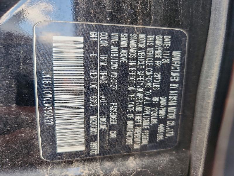 Продажа на аукционе авто 2020 Nissan Rogue Sport, vin: JN1BJ1CWXLW390427, номер лота: 57650416