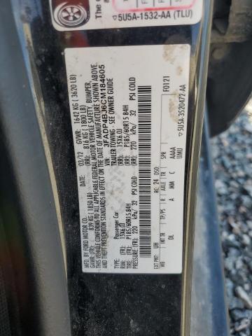 Продажа на аукционе авто 2012 Ford Fiesta, vin: 3FADP4BJ6CM184605, номер лота: 56417936