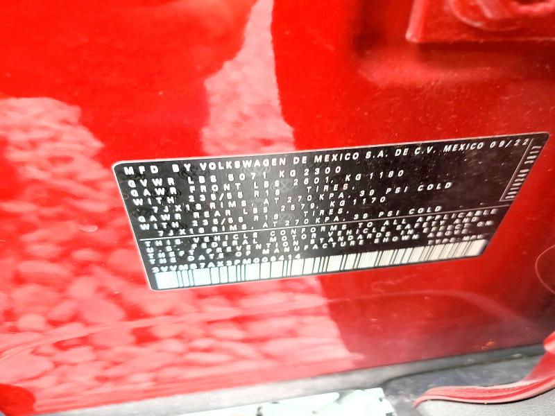 55696186 :رقم المزاد ، 3VVMB7AX3PM009414 vin ، 2023 Volkswagen Tiguan مزاد بيع