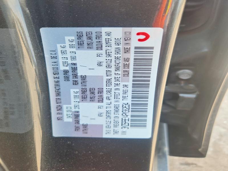 55921206 :رقم المزاد ، 3MZBPBEY4PM382634 vin ، 2023 Mazda 3 مزاد بيع