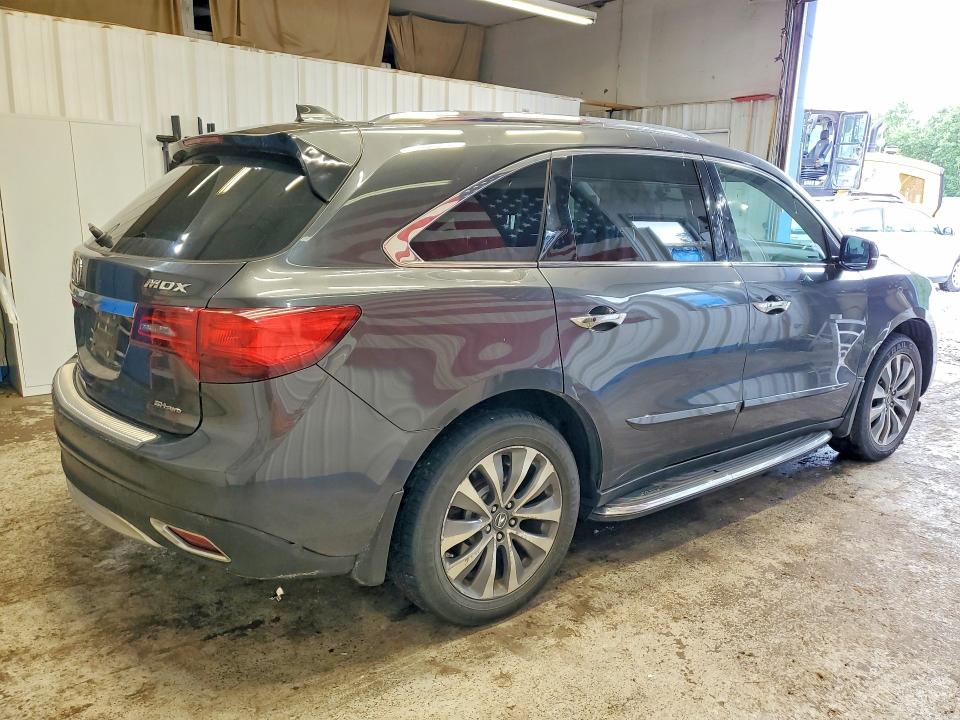 56448376 :رقم المزاد ، 5FRYD4H4XFB001834 vin ، 2015 Acura Mdx مزاد بيع