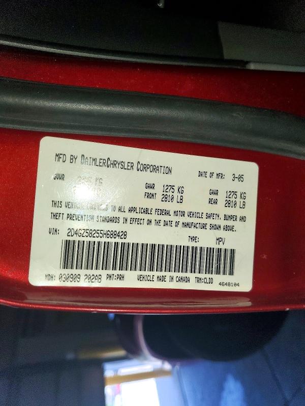 Aukcja sprzedaży 2005 Dodge Magnum, vin: 2D4GZ58255H688428, numer aukcji: 74514625