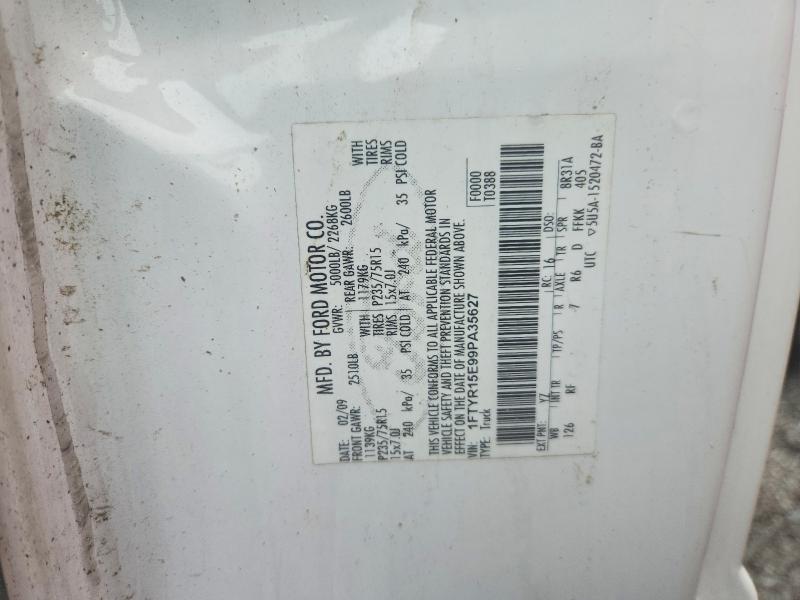 Продажа на аукционе авто 2009 Ford Ranger, vin: 1FTYR15E99PA35627, номер лота: 51074836