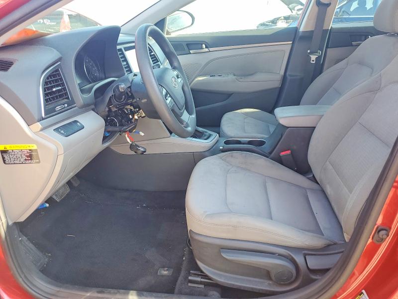 58562816 :رقم المزاد ، 5NPD84LF1HH105601 vin ، 2017 Hyundai Elantra مزاد بيع