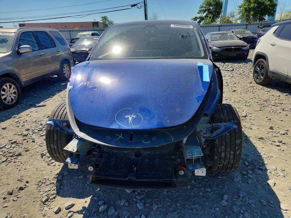 2022 Tesla Model Y მანქანა იყიდება აუქციონზე, vin: 7SAYGDEE2NF309149, აუქციონის ნომერი: 56030386
