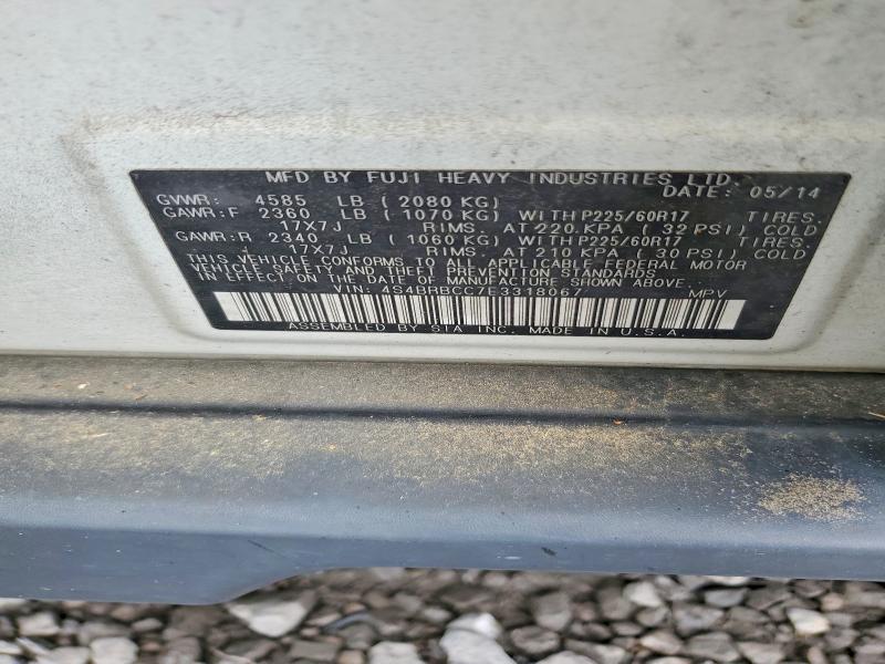 Продажа на аукционе авто 2014 Subaru Outback, vin: 4S4BRBCC7E3318067, номер лота: 57487406