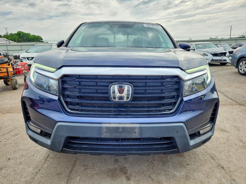 56749786 :رقم المزاد ، 5FPYK3F72NB022634 vin ، 2022 Honda Ridgeline مزاد بيع