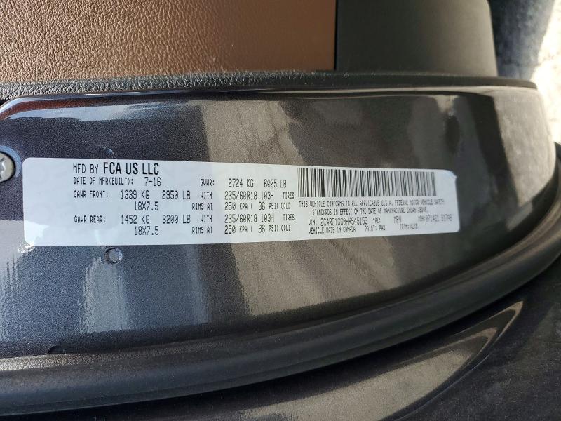 59163896 :رقم المزاد ، 2C4RC1GG0HR545155 vin ، 2017 Chrysler Pacifica مزاد بيع