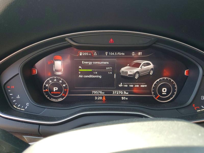 2018 Audi Q5 მანქანა იყიდება აუქციონზე, vin: WA1BNAFYXJ2221800, აუქციონის ნომერი: 79135105