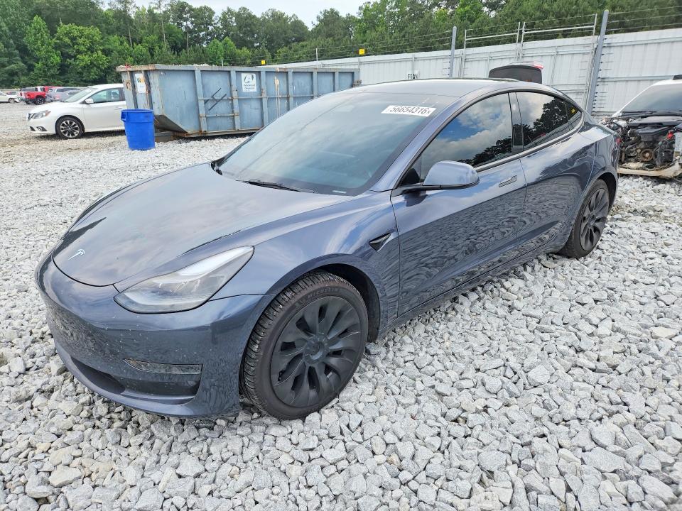 56654316 :رقم المزاد ، 5YJ3E1EA2PF400272 vin ، 2023 Tesla Model 3 مزاد بيع
