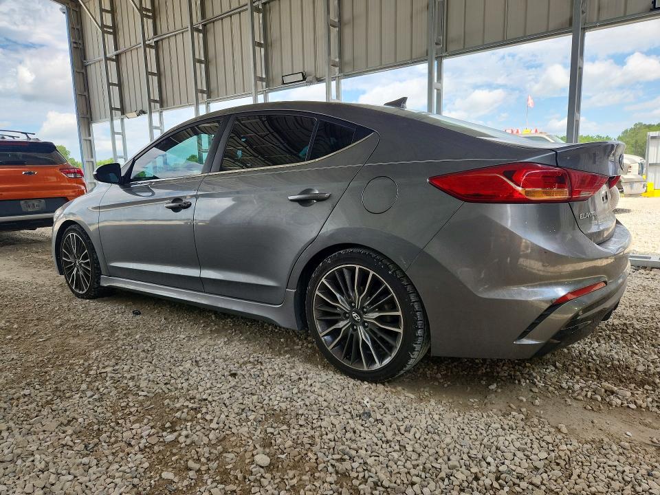2017 Hyundai Elantra მანქანა იყიდება აუქციონზე, vin: KMHD04LBXHU353948, აუქციონის ნომერი: 55079116
