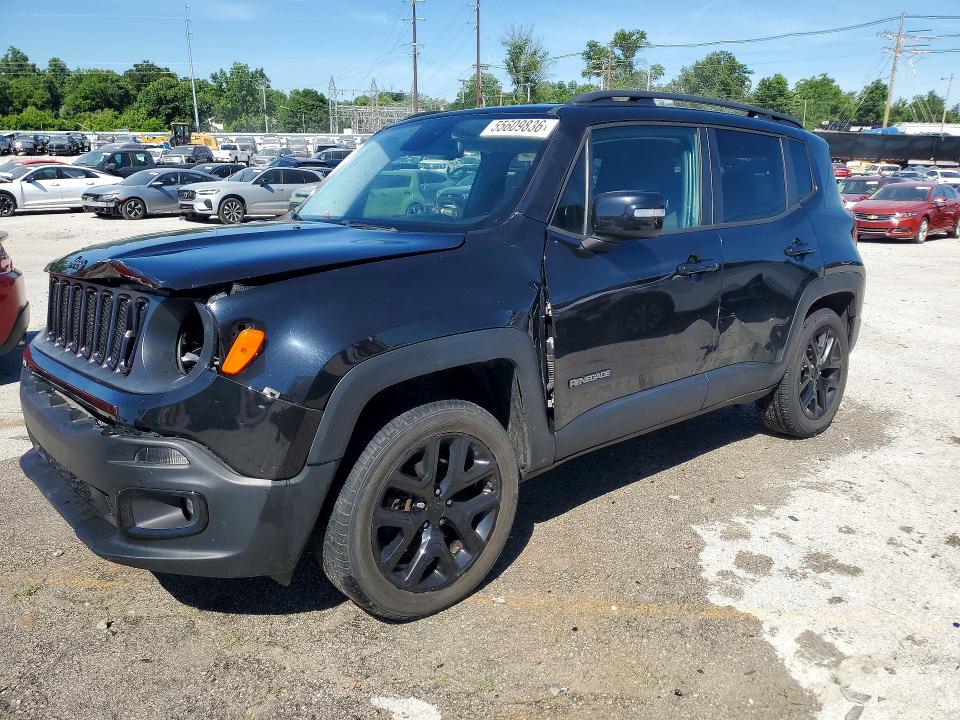 Продаж на аукціоні авто 2016 Jeep Renegade, vin: ZACCJBBT4GPD58770, номер лоту: 55609836