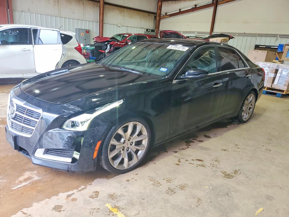 57354076 :رقم المزاد ، 1G6AT5S38E0171301 vin ، 2014 Cadillac Cts مزاد بيع