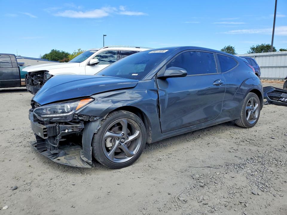 2020 Hyundai Veloster მანქანა იყიდება აუქციონზე, vin: KMHTG6AF2LU027241, აუქციონის ნომერი: 59017006
