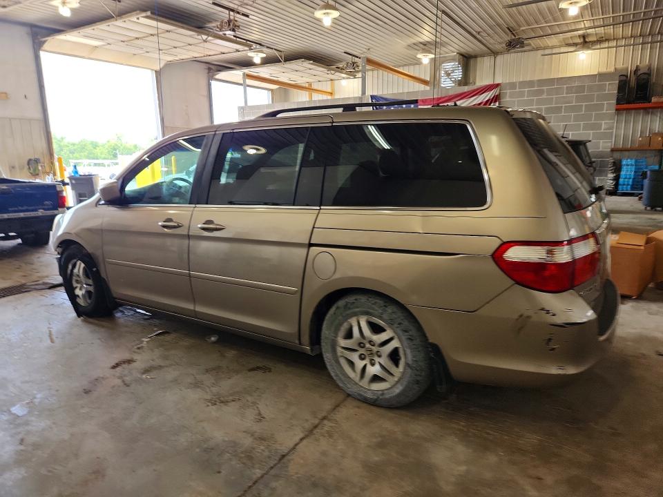 2007 Honda Odyssey მანქანა იყიდება აუქციონზე, vin: 5FNRL38447B092622, აუქციონის ნომერი: 59005246