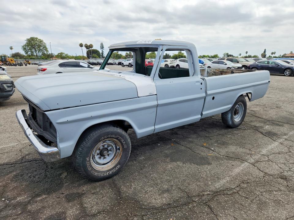 1969 Ford F250 მანქანა იყიდება აუქციონზე, vin: F25YRE01833, აუქციონის ნომერი: 58976616