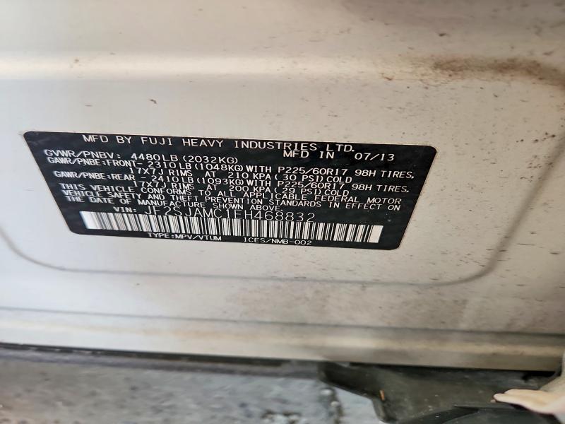 Продаж на аукціоні авто 2014 Subaru Forester, vin: JF2SJAMC1EH468832, номер лоту: 55184506